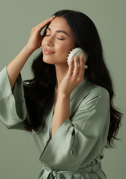 Brosse stimulante massante